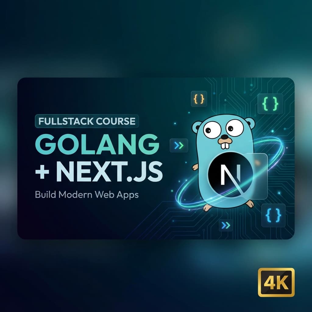 Golang with Next.js Fullstack Course