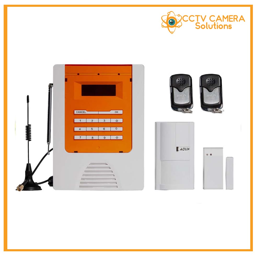 GSM-based remote monitoring and alarm system components