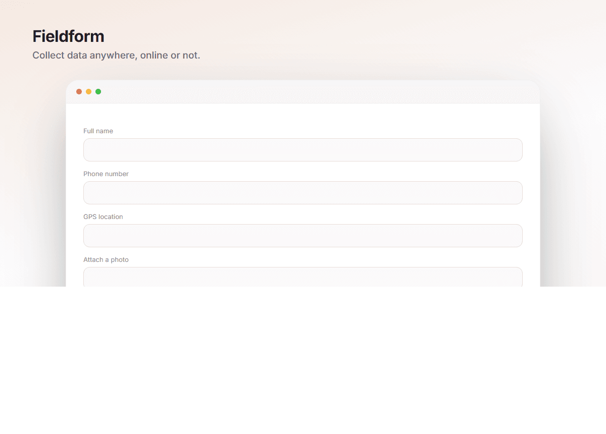 Fieldform
