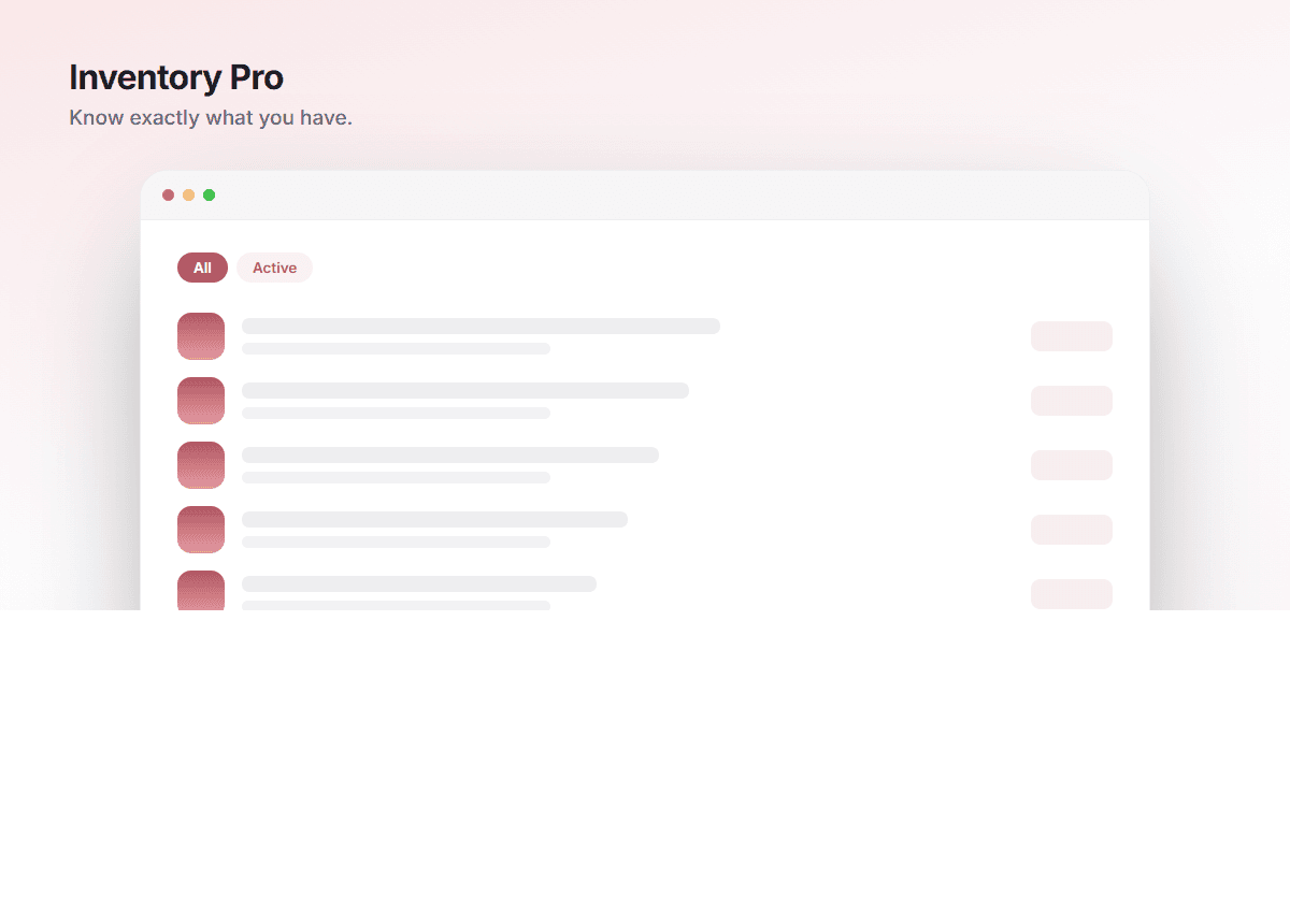 Inventory Pro