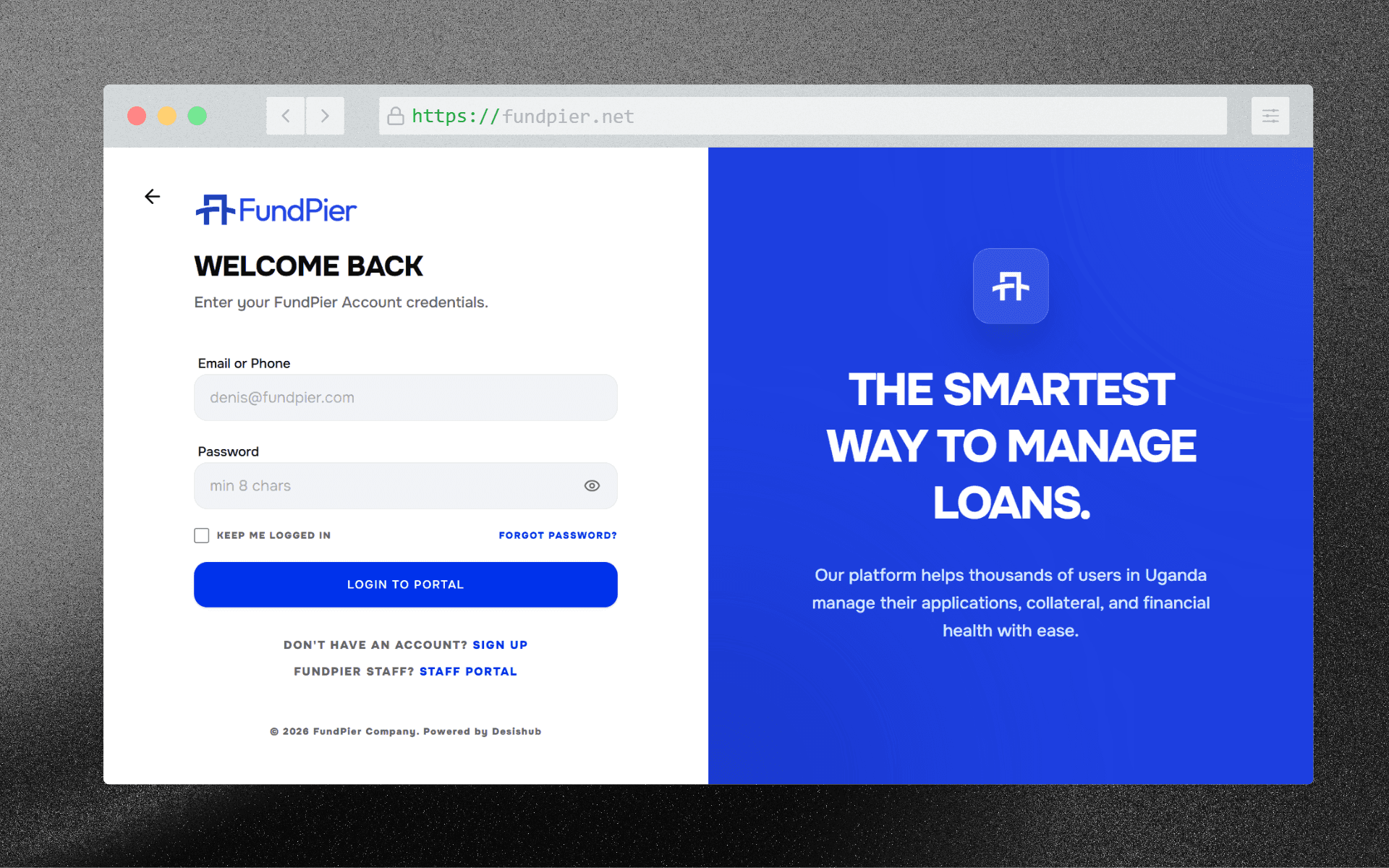 FundPier — multi-tenant SACCO platform